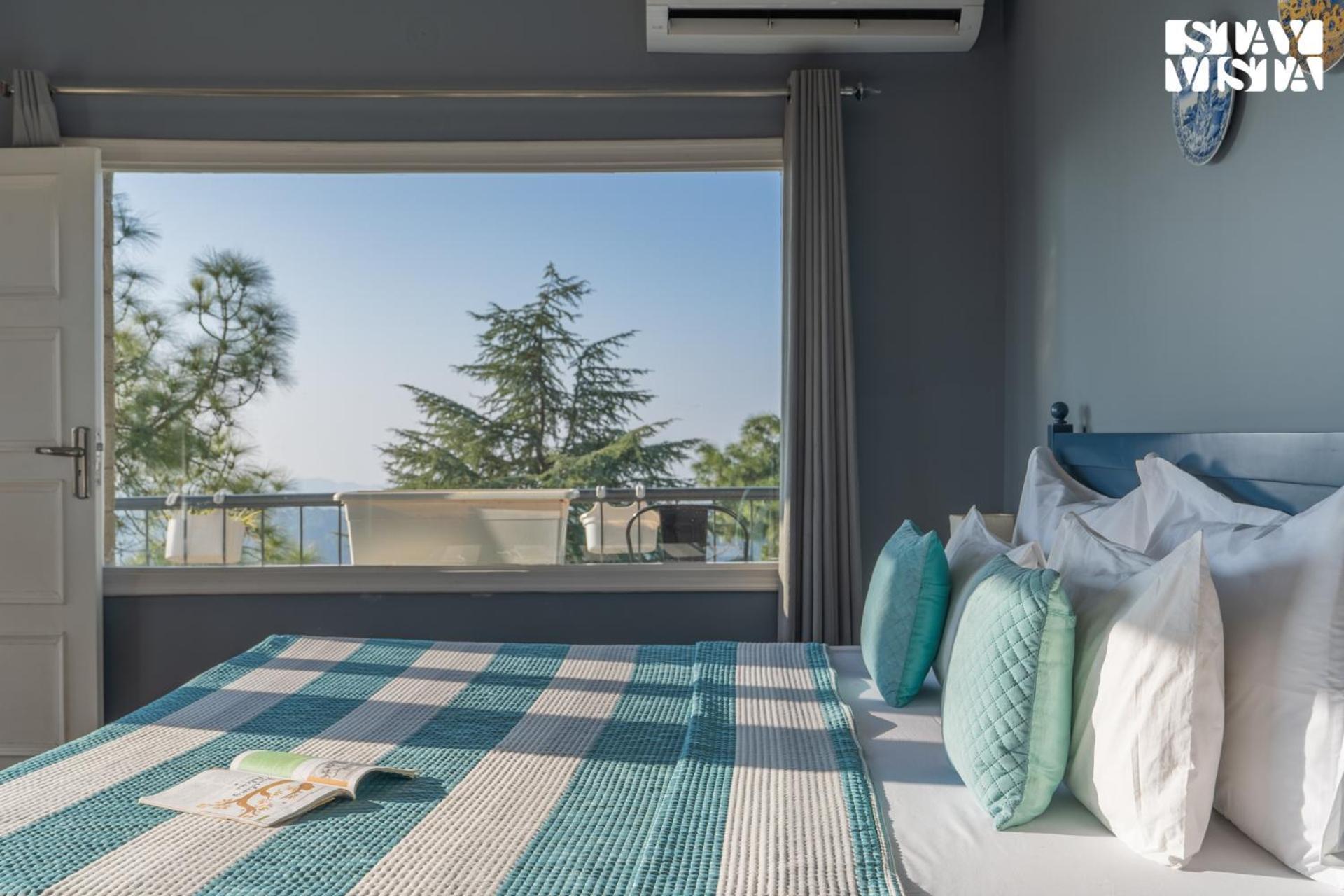 Stayvista At Serene With Outdoor Bonfire Barog Exterior foto